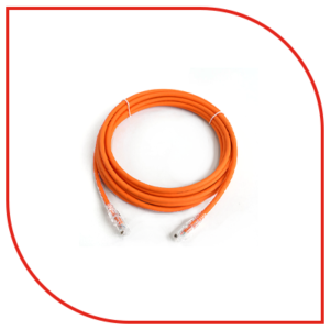 ProLink CAT6 UNSHIELDED PATCH CORD W/ T568B WIRING, 3M, LSZH Orange