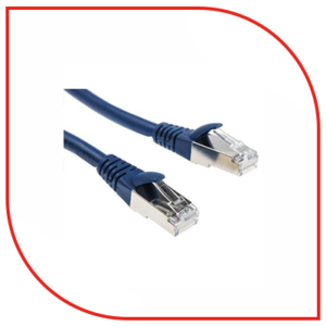 ProLink CAT6A SHIELDED PATCH CORD W/ T568B WIRING, 10M, LSZH Blue