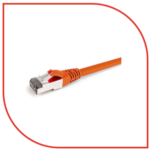 ProLink CAT6A SHIELDED PATCH CORD W/ T568B WIRING, 10M, LSZH Orange