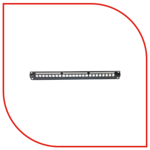 Prolink Patch Panel 1U, 24 Port FTP With Wire Management, Unloaded